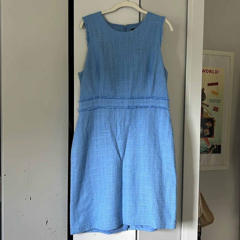 J. CREW blue dress